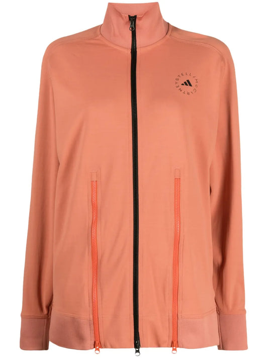 Truecasuals Logo-Print Track Jacket