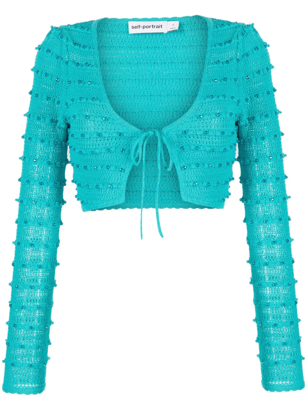 Beaded Knitted Cardigan