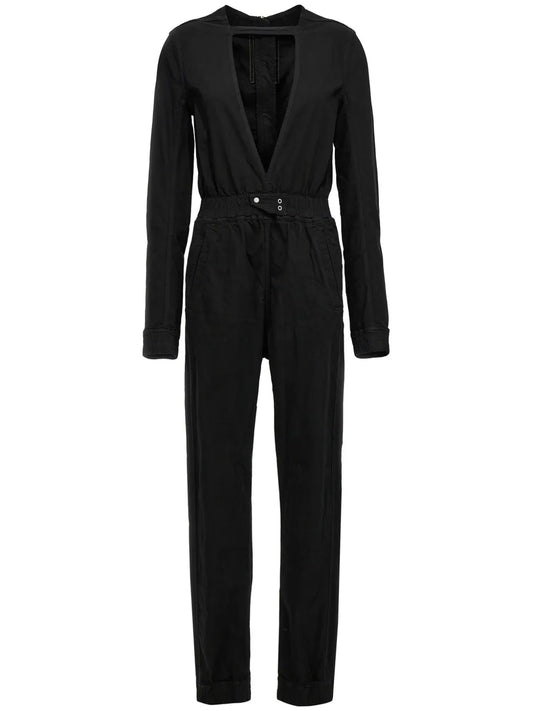 V-Neck Jumpsuit