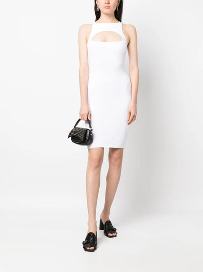 Cut-Out Knitted Dress