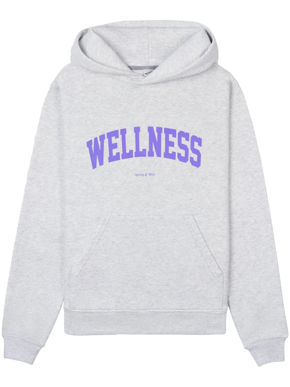 Wellness Motif-Print Hoodie