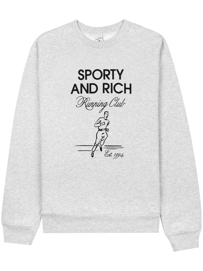Running Man Graphic-Print Sweatshirt