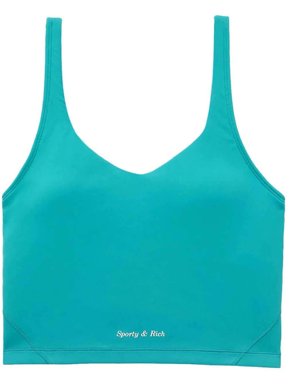 Logo-Print Cropped Top