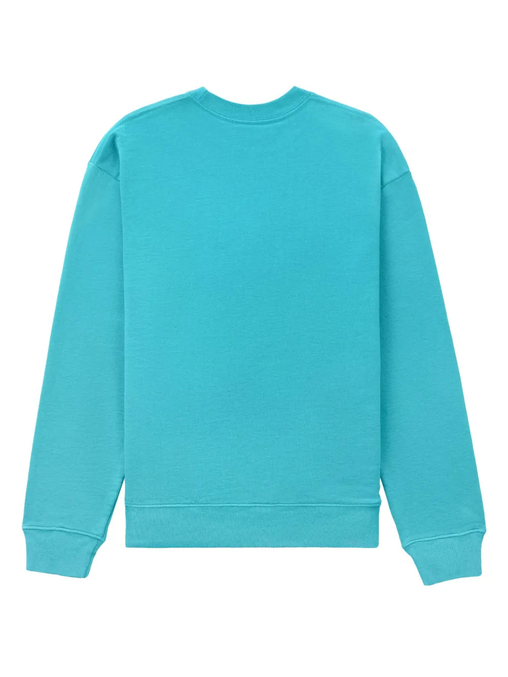 Slogan-Print Crew-Neck Sweatshirt