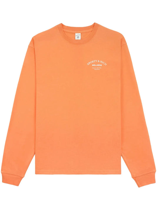 Wellness Studio Logo-Print Sweatshirt