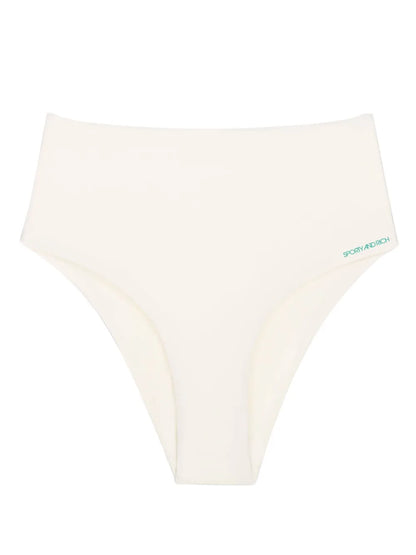 Jane Logo-Print Bikini Bottoms