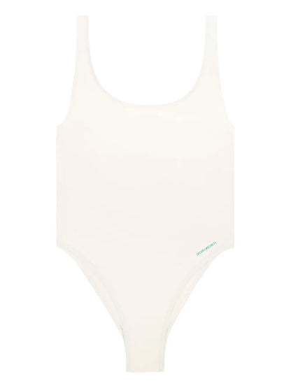 Carla Logo-Print Swimsuit