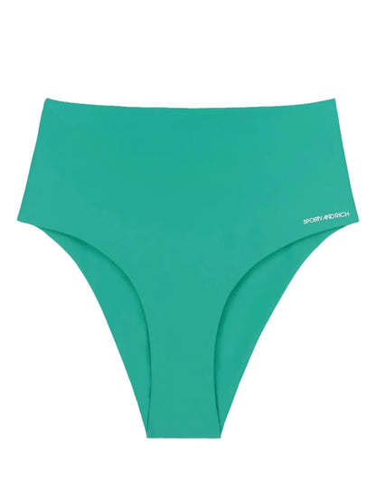 Jane Logo-Print Bikini Bottoms