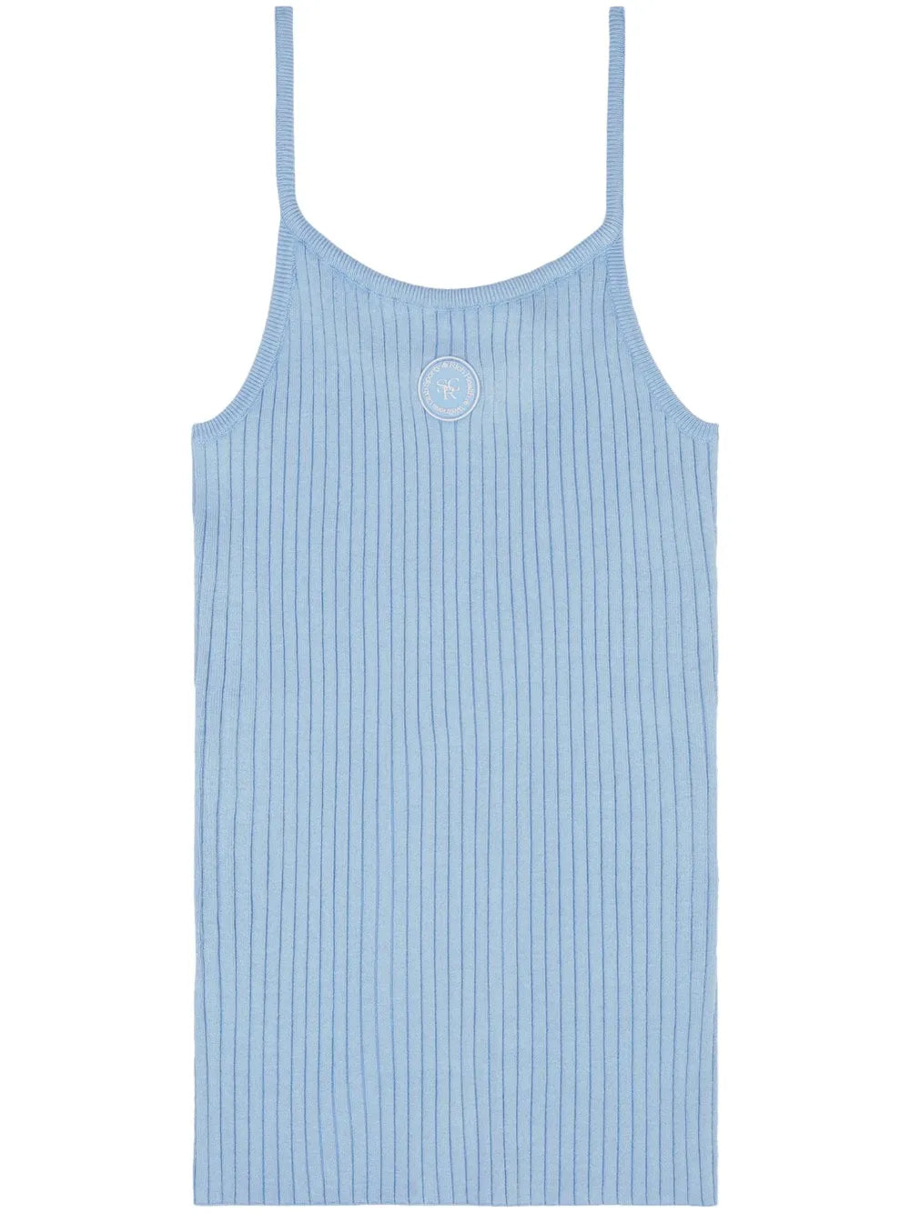 Logo-Patch Ribbed Tank Top