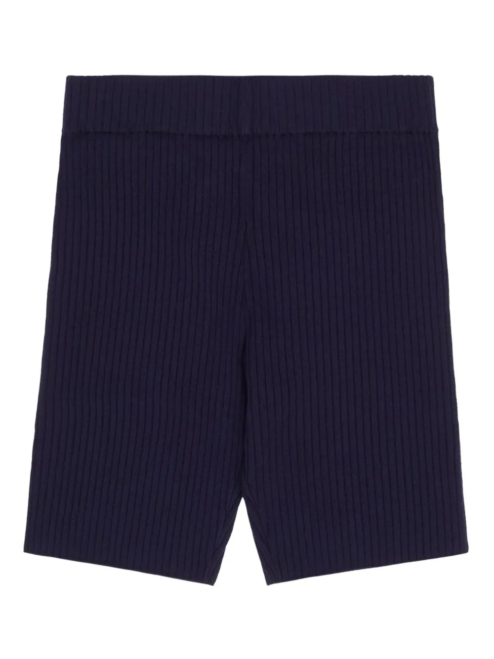 Logo-Patch Ribbed Shorts