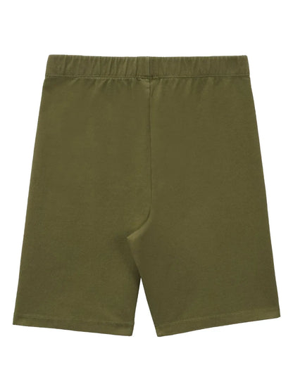 Serif Logo-Print Shorts