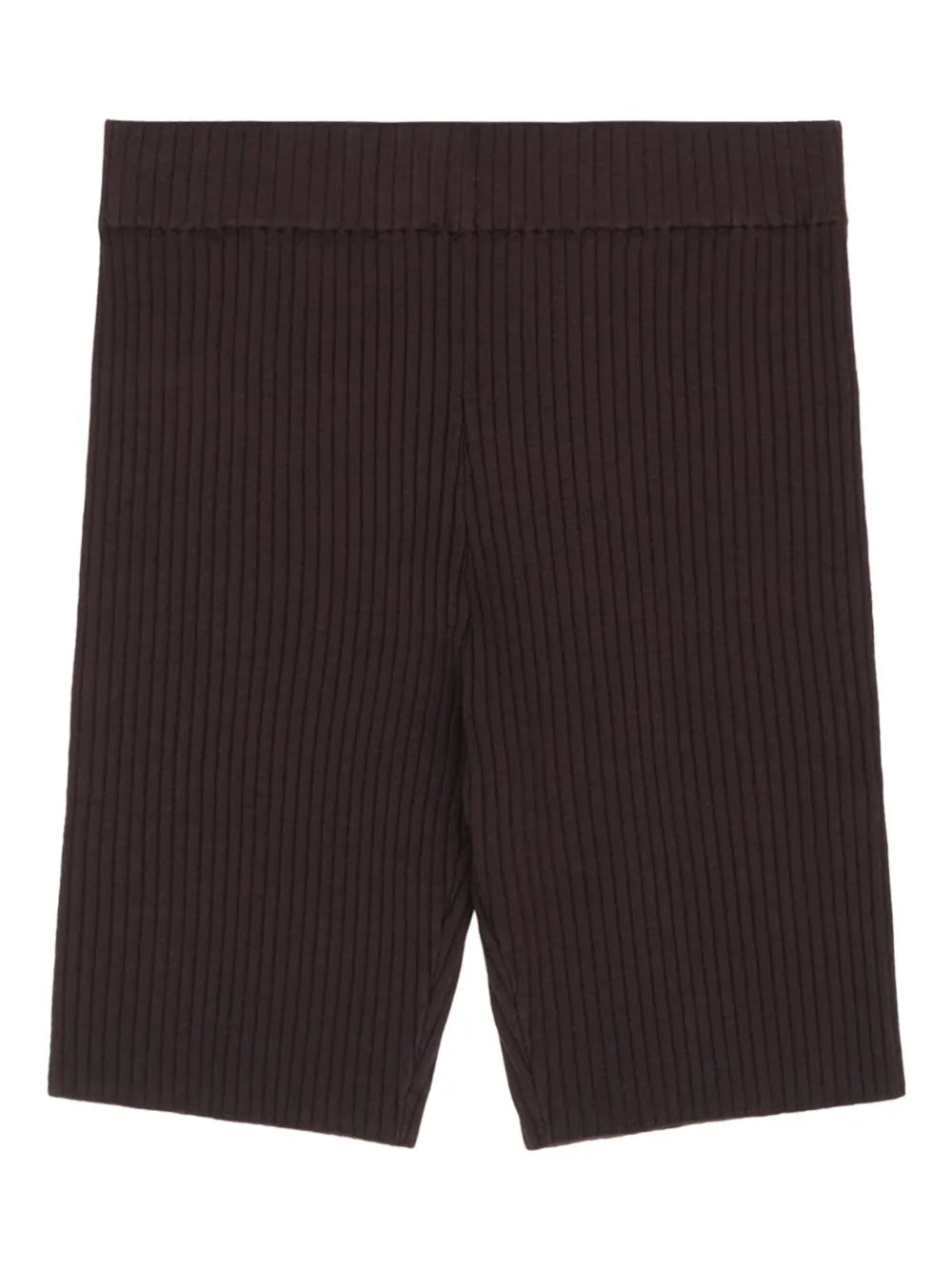 Logo-Patch Ribbed Biker Shorts