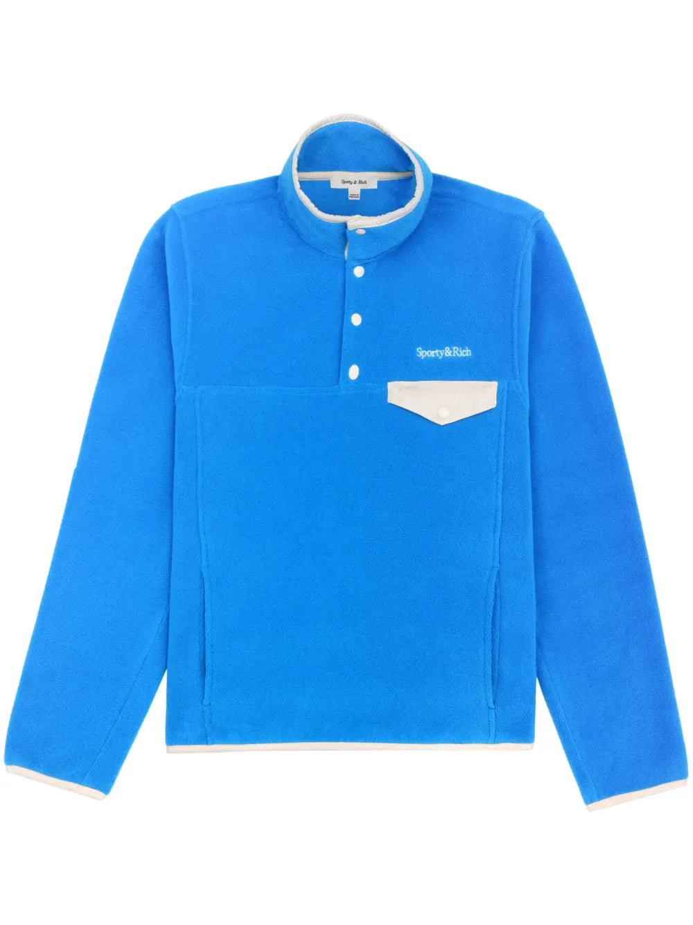 Logo-Embroidered Fleece Sweatshirt