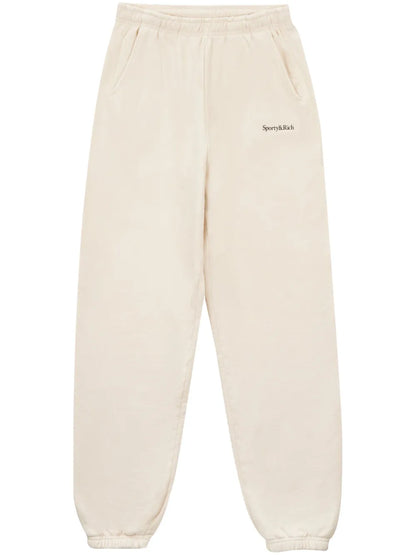 Embroidered-Logo Track Trousers