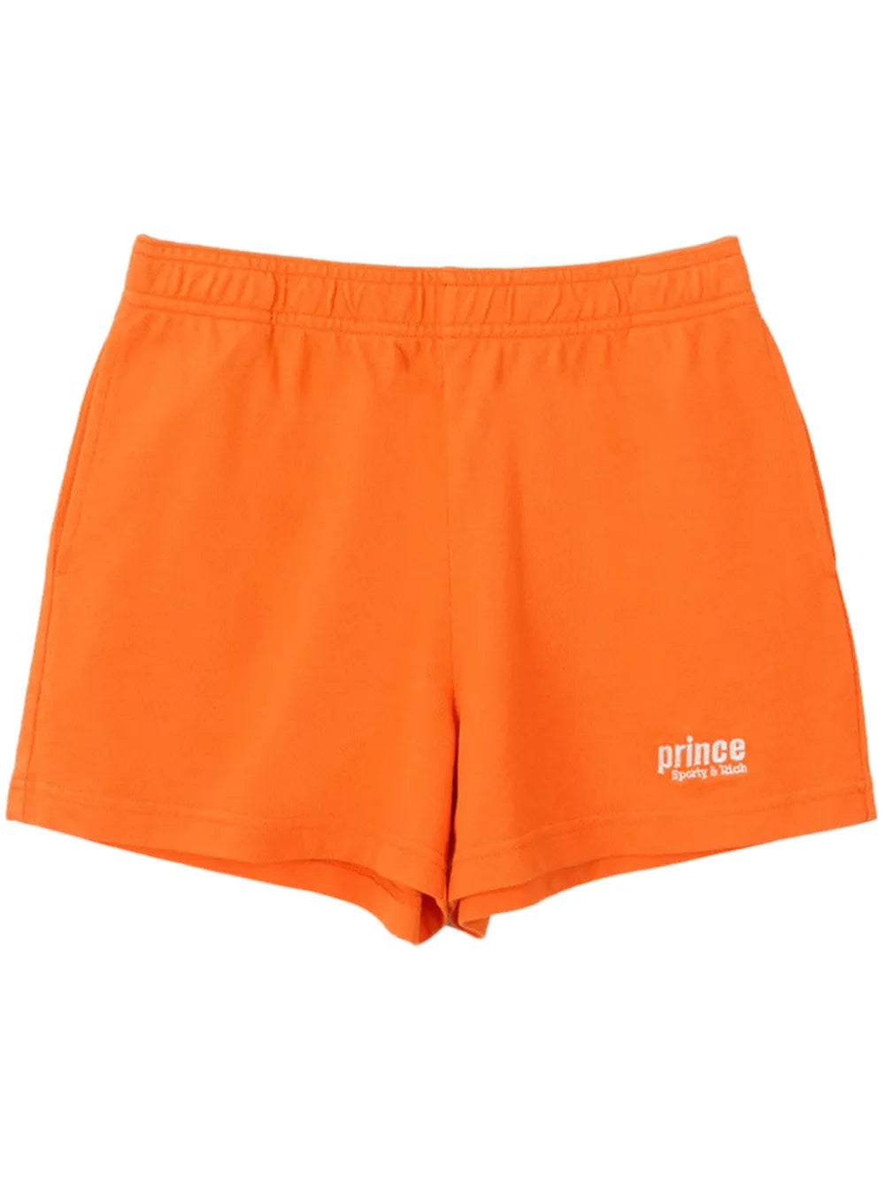 Prince-Embroidery Cotton Track Shorts
