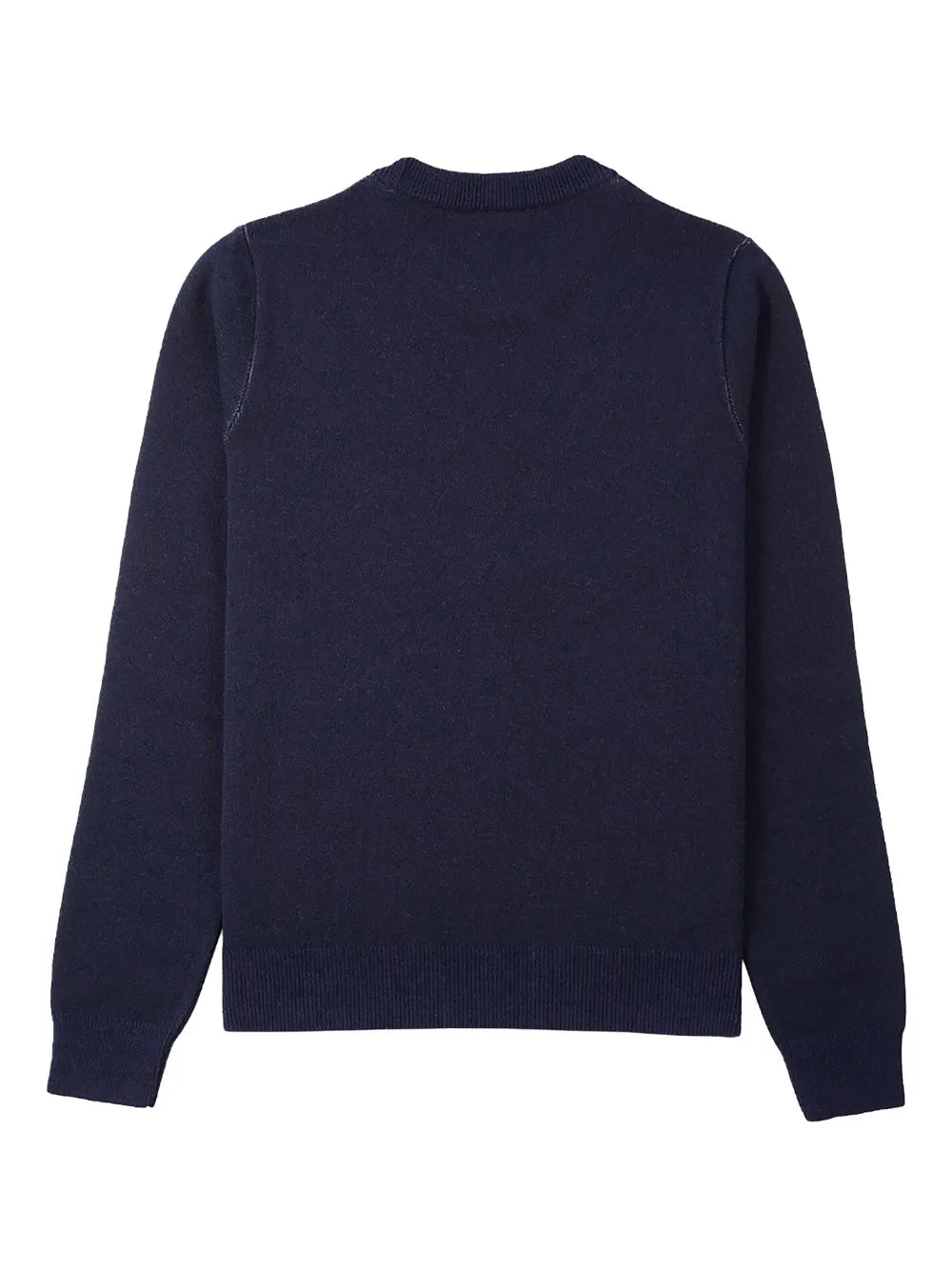Text-Print Wool Jumper