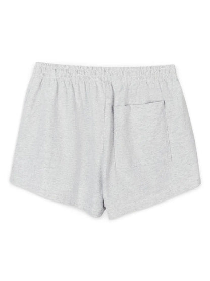 Wimbledon Mélange-Effect Shorts