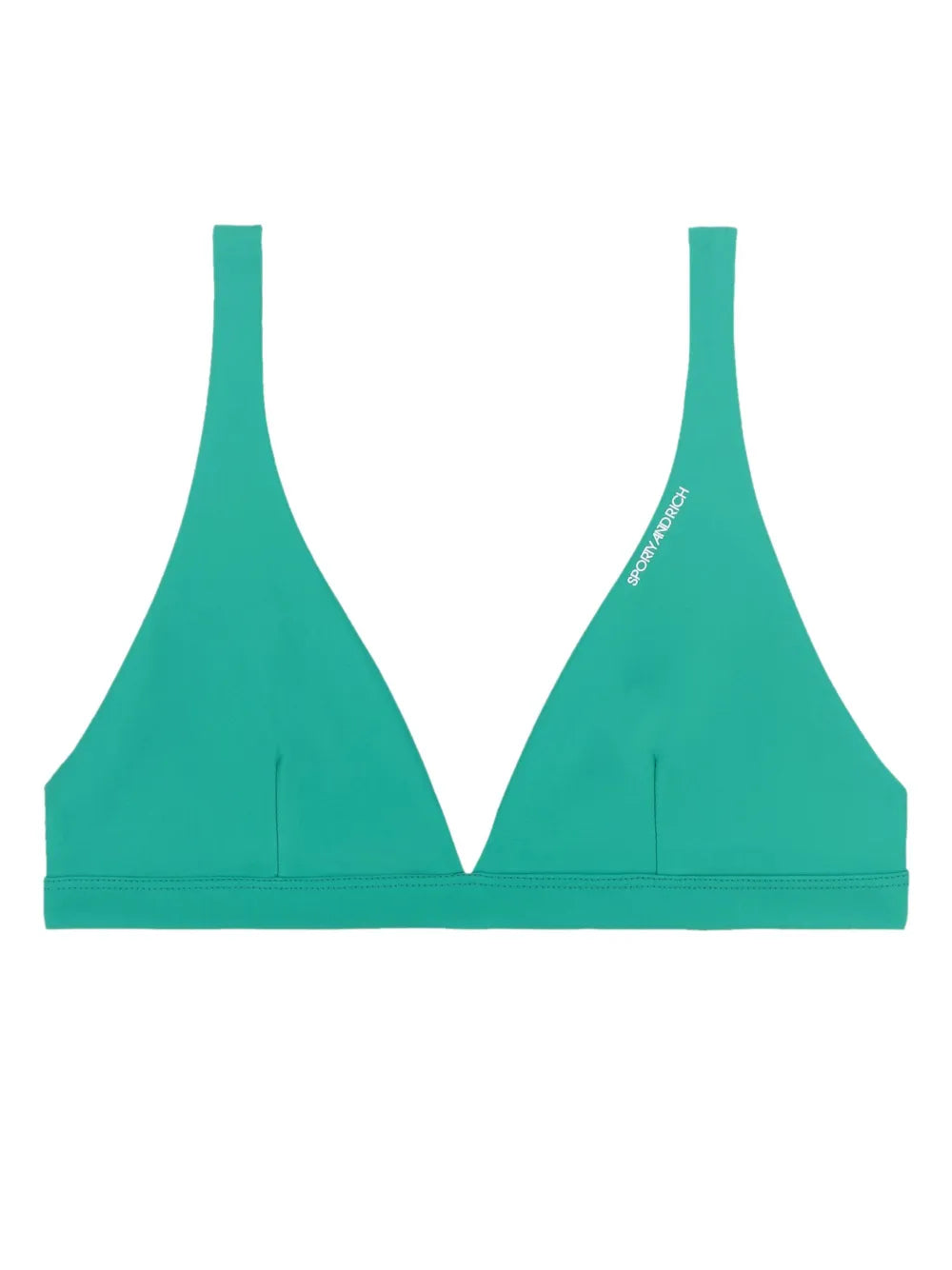 Logo-Print Bikini Top