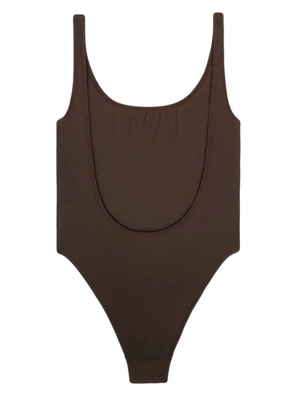 Carla Logo-Print Swimsuit
