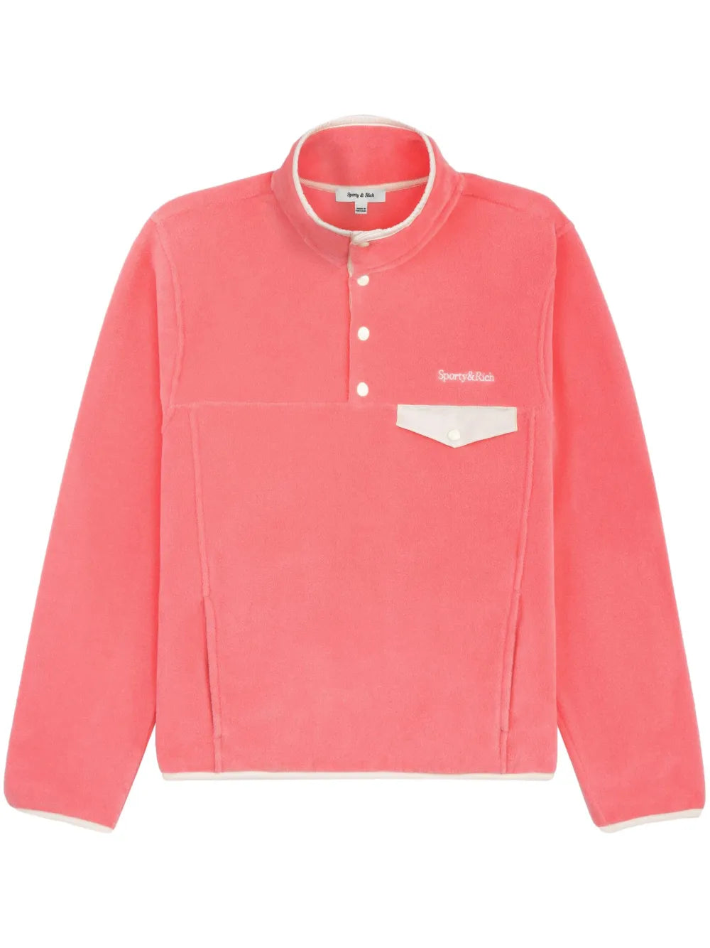 Logo-Embroidered Polar Sweatshirt