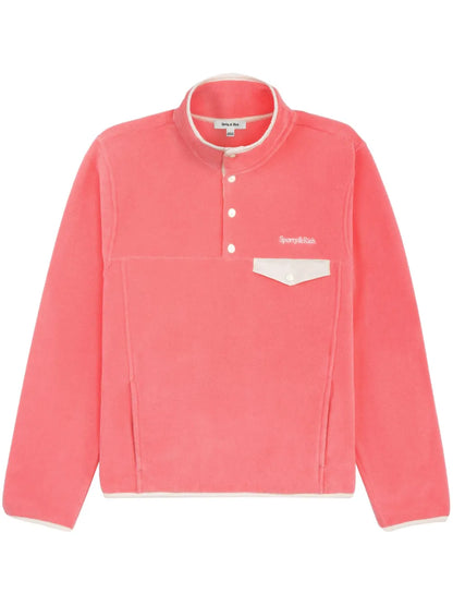 Logo-Embroidered Polar Sweatshirt