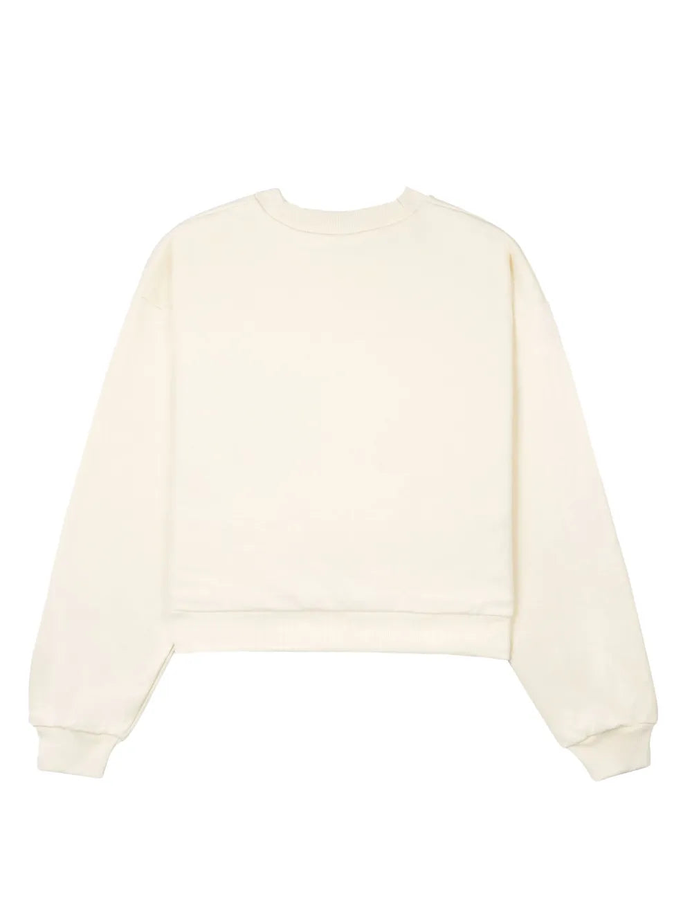 Logo-Print Cropped Sweatshirt