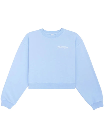 Rizzoli Cropped Logo-Print Sweatshirt