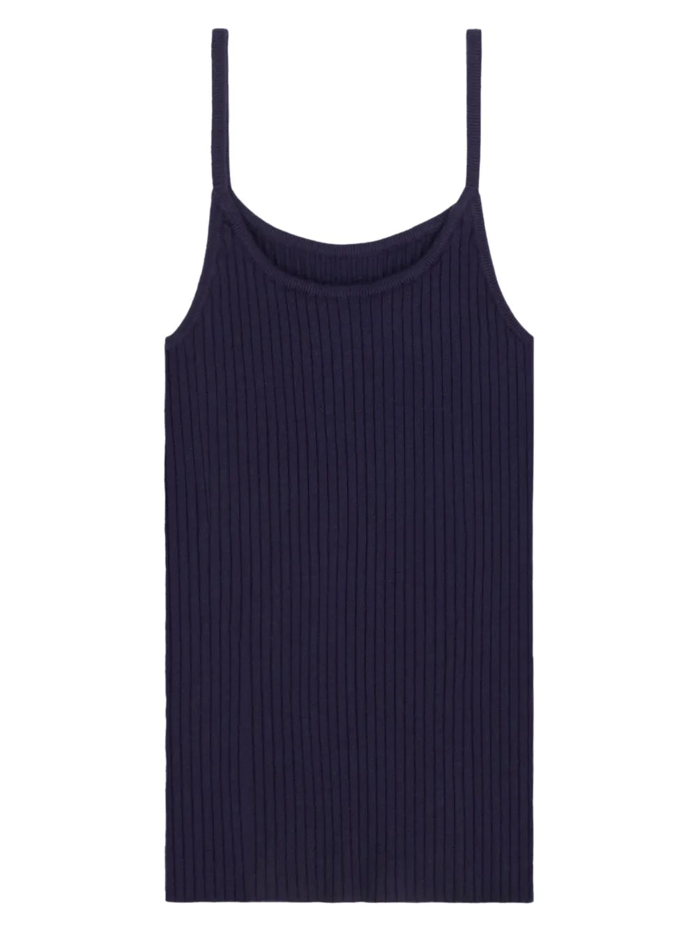 Logo-Patch Ribbed Tank Top
