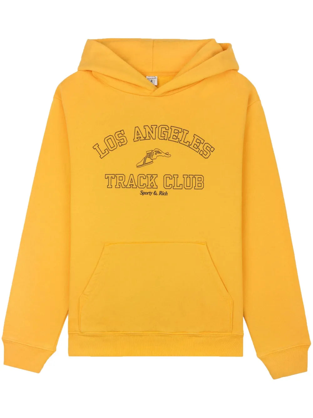 Track Club Logo-Print Hoodie