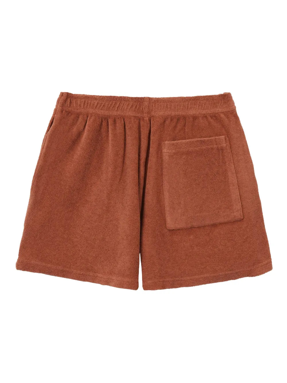 Logo-Embroidered Towelling-Finish Shorts