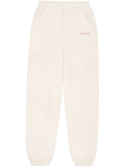 Serif Logo-Print Track Pants
