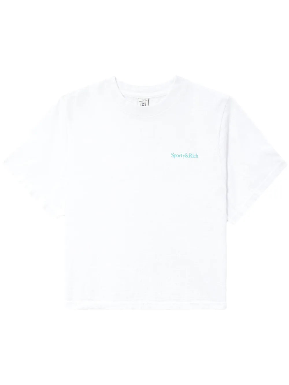 Logo-Print Cotton Cropped T-Shirt