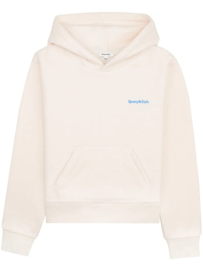 Embroidered-Logo Polar Sweatshirt
