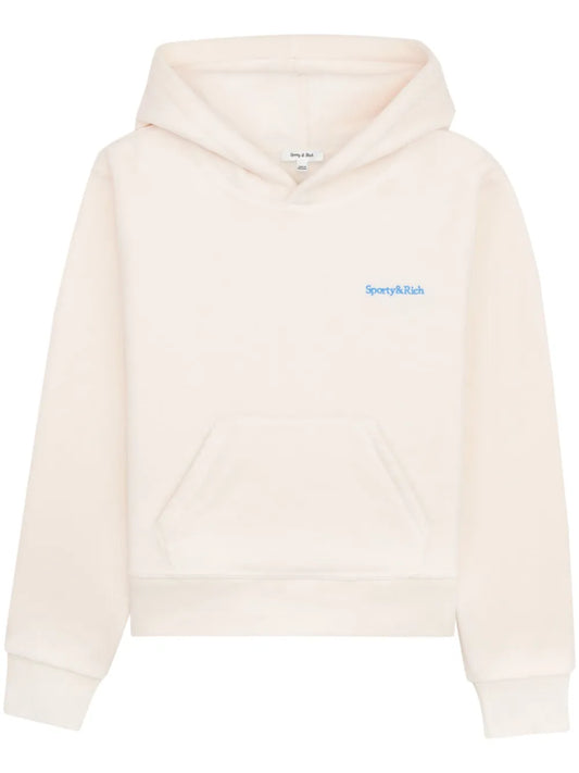 Embroidered-Logo Polar Sweatshirt