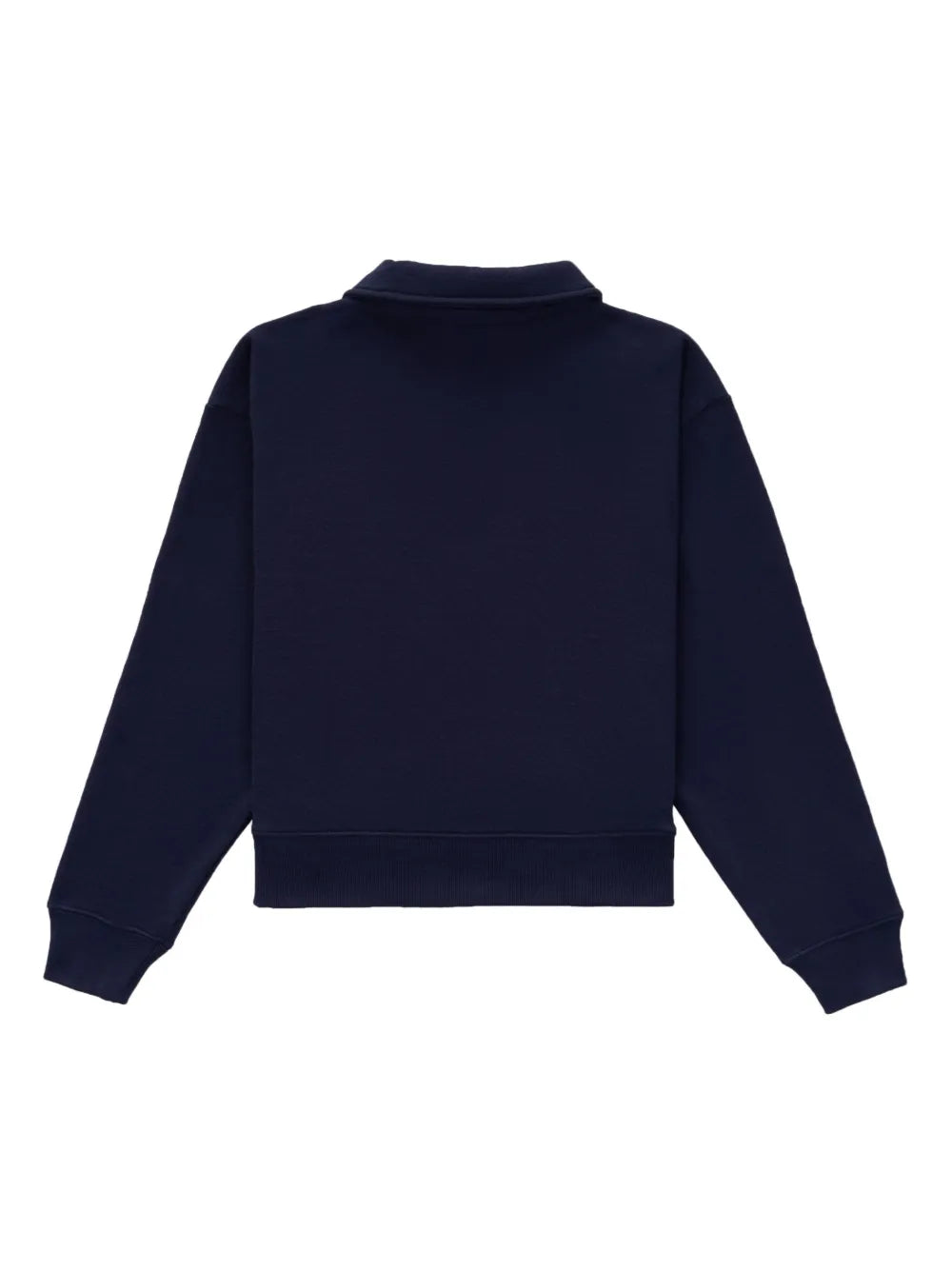 Embroidered-Logo Polo Sweatshirt