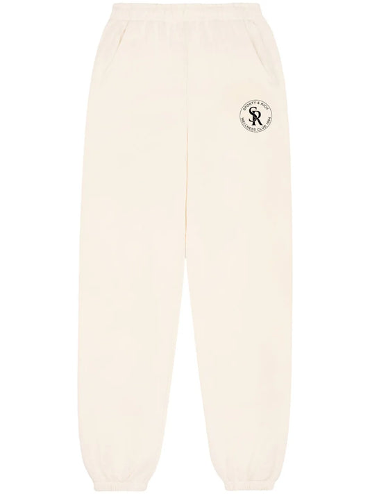 Logo-Print Cotton Track Pants