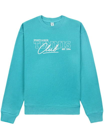 80S Tennis Club Cotton Sweatshirt