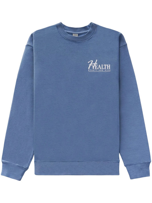 Health Logo-Print Sweatshirt