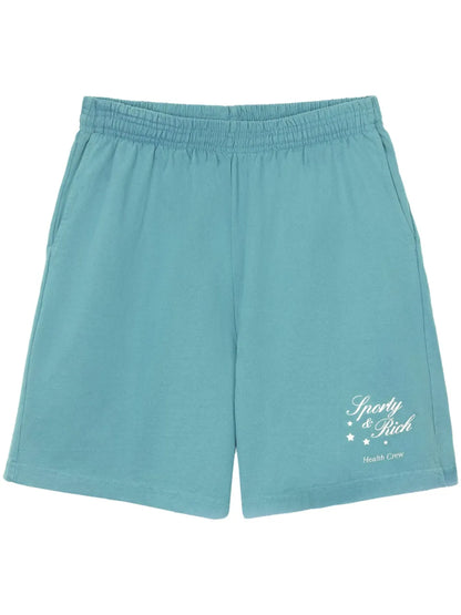 Stars Health Logo-Print Shorts
