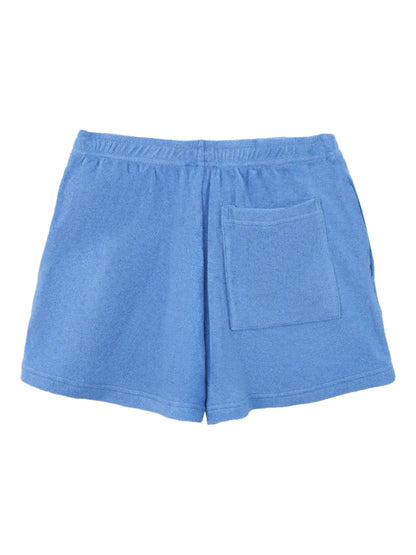Embroidered-Logo Terry Shorts