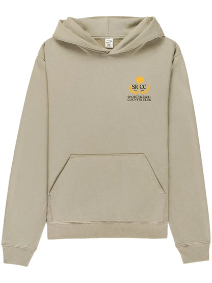Country Club Logo-Print Hoodie