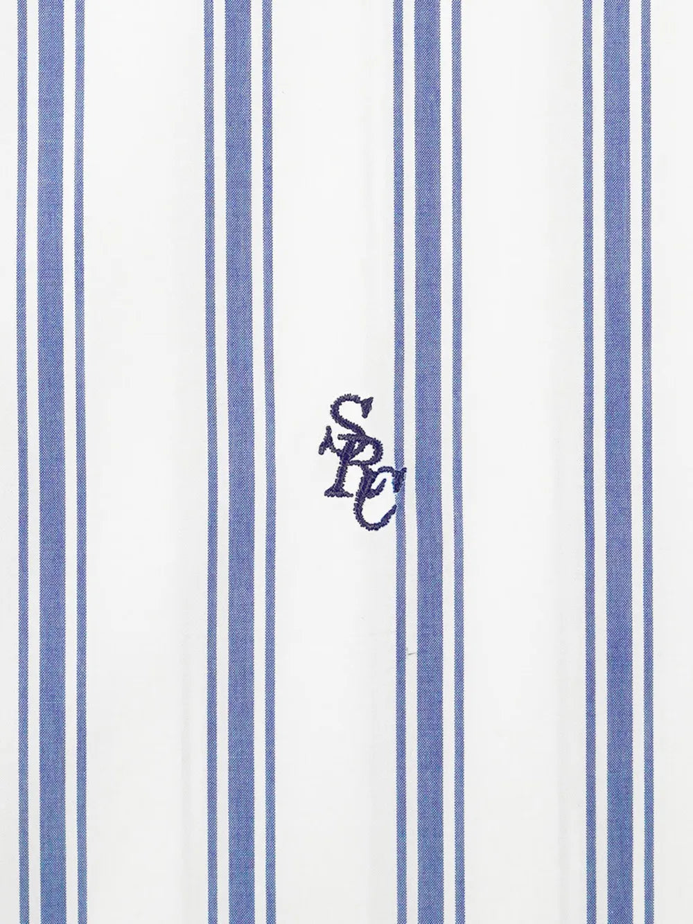 Logo-Embroidered Striped Shirt