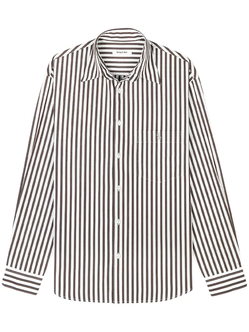 Oversized Striped Cotton Shirt