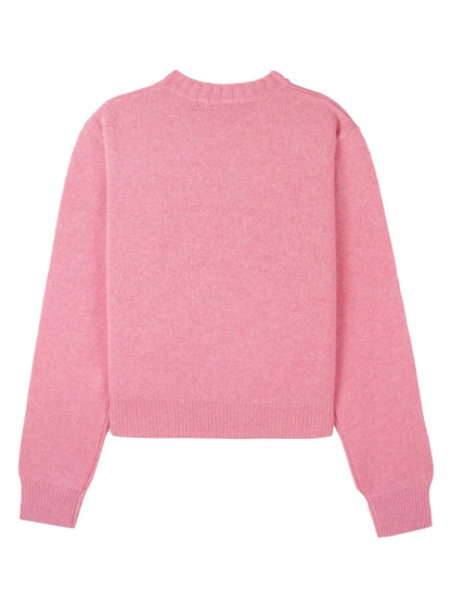 Embroidered-Logo Cashmere Jumper