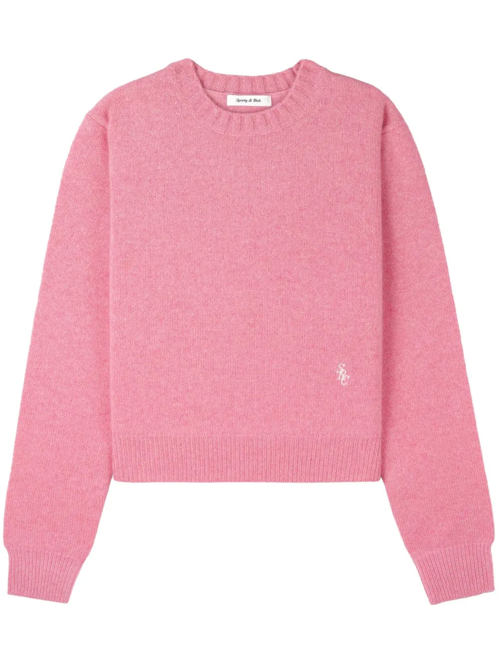 Embroidered-Logo Cashmere Jumper