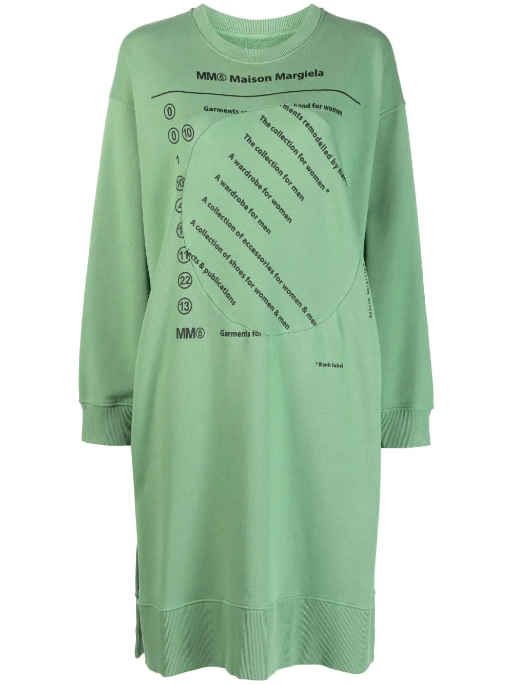 Graphic-Print Sweatshirt Dress