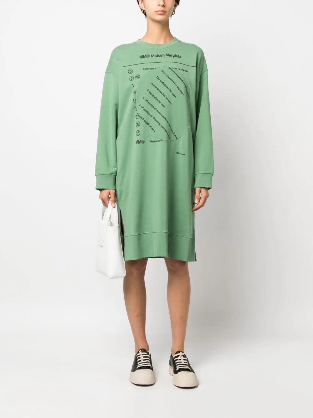 Graphic-Print Sweatshirt Dress