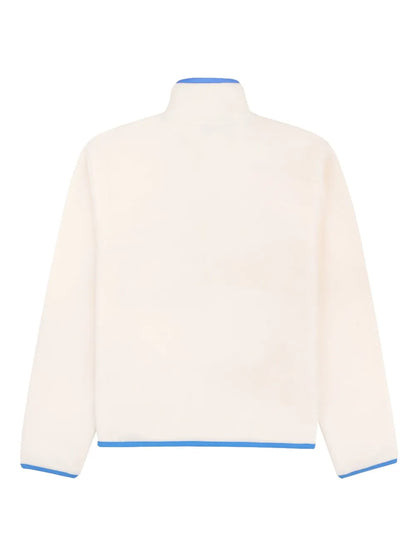 Serif Logo-Embroidered Polar Sweatshirt