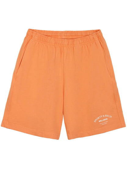 Wellness Studio Logo-Print Shorts