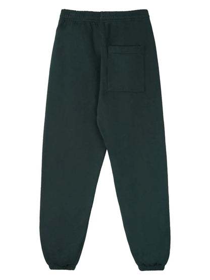 Logo-Crest Cotton Track Pants